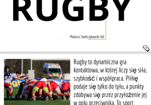 Mariusz Stańczykowski, Pełen Pasji - RUGBY