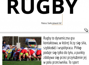 Mariusz Stańczykowski, Pełen Pasji - RUGBY