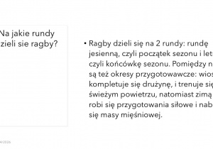 Mateusz Dudek, Rugby to pasja dla mężczyzn i kobiet
