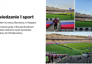 Aleksander Orendziak, Sport i Zwiedzanie