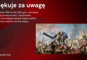 Nowak Oskar, WARHAMMER 40K