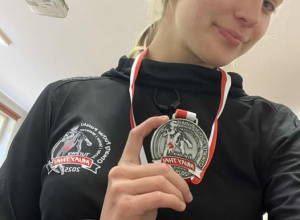 SREBRNY MEDAL Nataszy Drozd w Otwartym Pucharze Polski w MUAY THAI