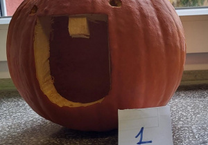 lampion święto dyni