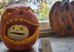 lampion święto dyni