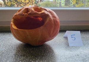 lampion święto dyni