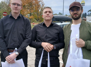 Uczniowie ZSBT podczas Dnia pompy ciepła