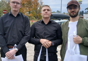 Uczniowie ZSBT podczas Dnia pompy ciepła