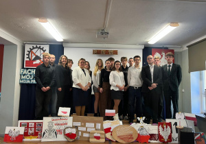 Uroczystość w ZSBT z okazji Dnia Niepodległości 11 Listopada