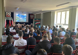 Uroczystość w ZSBT z okazji Dnia Niepodległości 11 Listopada