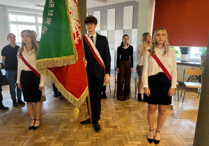Uroczystość w ZSBT z okazji Dnia Niepodległości 11 Listopada
