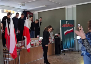Uroczystość w ZSBT z okazji Dnia Niepodległości 11 Listopada