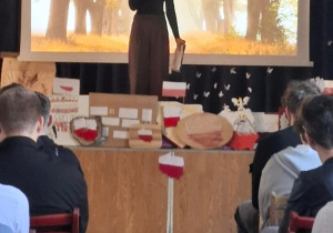 Uroczystość w ZSBT z okazji Dnia Niepodległości 11 Listopada