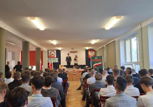 Uroczystość w ZSBT z okazji Dnia Niepodległości 11 Listopada