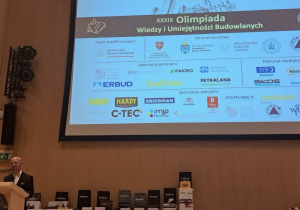 XXXIX Olimpiada Wiedzy i Umiejętności Budowlanych w Poznaniu.