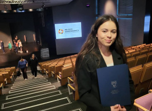 Julia Guzek tegoroczna stypendystka programu Młodzi Zawodowcy